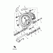 Схема узла: Панель приборов Yamaha BT1100 Bulldog