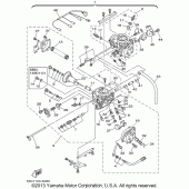 Схема вузла: Карбюратор Yamaha XVS650 V-Star Classic