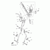 Схема узла: Maitre cylindre av Yamaha XJR1300