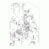 Схема вузла: Карбюратор Yamaha YZ250 YZ250F