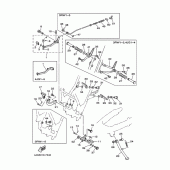 Схема узла: Подножки и Подставка Yamaha XT225 Serow