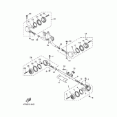 Схема узла: Поворотники 3 (4TR7) Yamaha XVS400 Drag Star Classic