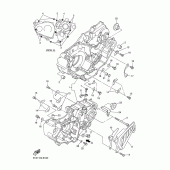 Схема вузла: Картер двигуна Yamaha YZ450F YZ450F