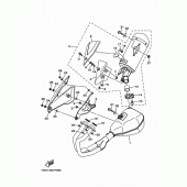 Схема вузла: Вихлопна система Yamaha YZF-R25