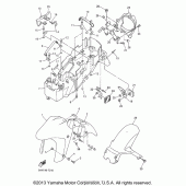 Схема узла: Крыло Yamaha YZF600R Thundercat