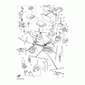 Схема узла: Электрооборудование 2 Yamaha FZ1 FZ1 FAZER (Naked)