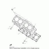 Схема вузла: Циліндр Yamaha YZF600R Thundercat