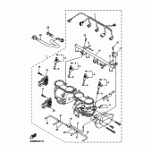 Схема вузла: Впускна система 2 Yamaha YZF-R1 R1