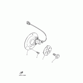 Схема узла: Pick up coil и governor Yamaha XJ600 Diversion (S-TYPE)