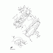 Схема узла: Крыло Yamaha YZF-R1 R1