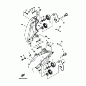 Схема вузла: Фара Yamaha YP250 Majesty