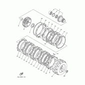 Схема вузла: Зчеплення Yamaha XP500 T-MAX