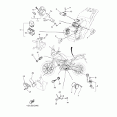 Схема вузла: Електроустаткування 2 Yamaha XT660 XT660Z Tenere