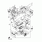 Схема узла: Saddlebag 1 Yamaha XVZ1300 Royal Star Tour Deluxe S