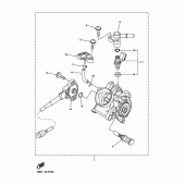 Схема вузла: Впускна система 2 Yamaha YZ250 YZ250FX