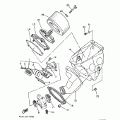 Схема вузла: Впускна система Yamaha WR250 WR250Z