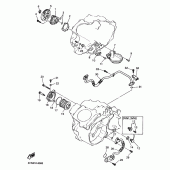 Схема вузла: Масляний насос Yamaha SRX400