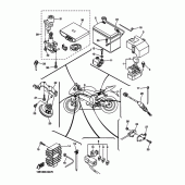 Схема вузла: Електроустаткування 2 Yamaha YZF-R6/ YZF600 R6