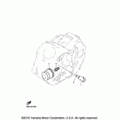 Схема вузла: Фільтр масляний Yamaha XVS1300 V-Star Tourer