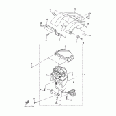 Схема узла: Панель приборов Yamaha XVS1300 Midnight Star