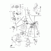 Схема узла: Электрооборудование 2 Yamaha FZ6 FZ6 FAZER S2