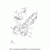 Схема вузла: Рама Yamaha YZF600R Thundercat