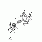 Схема вузла: Фара Yamaha XT225 XT225