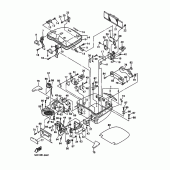 Схема узла: Travel bag Yamaha XVZ1300 Royal Star Venture