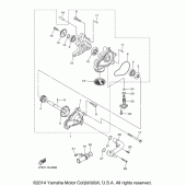 Схема узла: Водяной насос Yamaha XVS1300 V-Star Deluxe