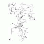 Схема вузла: Електроустаткування 3 Yamaha FZ6 FZ6 FAZER (ABS)