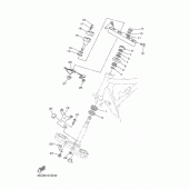 Схема вузла: Рульовий механізм Yamaha XVS400 Drag Star Classic