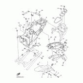 Схема узла: Крыло Yamaha XJ6 Diversion F