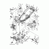 Схема вузла: Рама Yamaha YP400 Grand Majesty