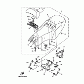 Схема узла: Сиденье Yamaha XP500 T-MAX