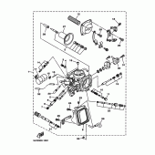 Схема вузла: Карбюратор Yamaha XVS125 Drag Star