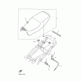 Схема узла: Сиденье Yamaha XJ600 Diversion (S-TYPE)