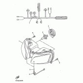 Схема вузла: Фара Yamaha YZF-R1 R1