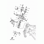 Схема узла: Рулевой механизм Yamaha MT09/ MTN850 MT-09