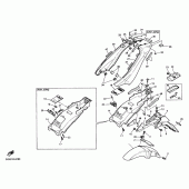 Схема узла: Крыло Yamaha SRX400