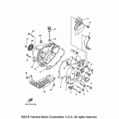 Схема вузла: Кришки картера 1 Yamaha TTR50 TT-R50