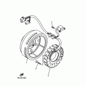 Схема вузла: Генератор Yamaha XVS1100 Drag Star Classic