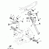 Схема узла: Подножки и Подставка Yamaha WR250 WR250Z
