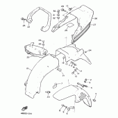 Схема узла: Крыло Yamaha XJ900 Diversion