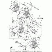 Схема узла: Карбюратор Yamaha YZF600R Thundercat