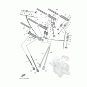 Схема узла: Клапан Yamaha XV1900 Star Venture