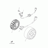 Схема вузла: Генератор Yamaha MT01 MT-01