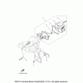 Схема вузла: Задній ліхтар (Стоп сигнал) Yamaha XT250 XT250