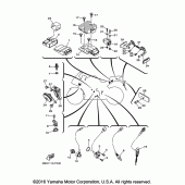 Схема вузла: Електроустаткування 2 Yamaha YZF-R3