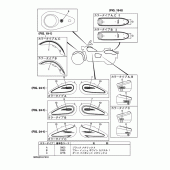 Схема узла: Графика и Эмблема Yamaha XVS250 Drag Star