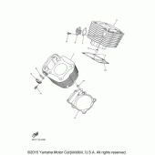 Схема узла: Цилиндр Yamaha XVS950 V-Star Tourer